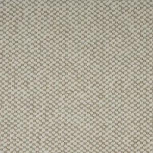 Close-up of light beige nubby woven fabric texture